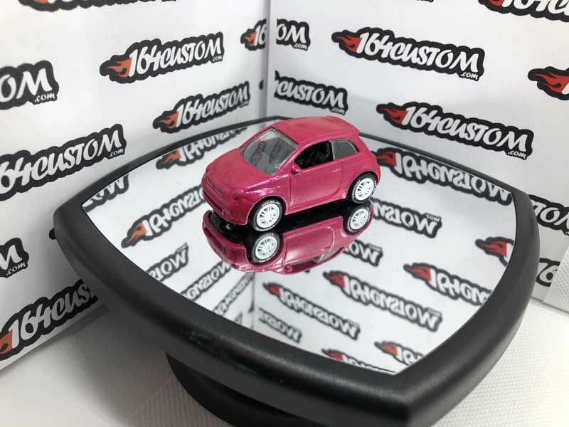 Fiat 500 - Pink Hot Wheels