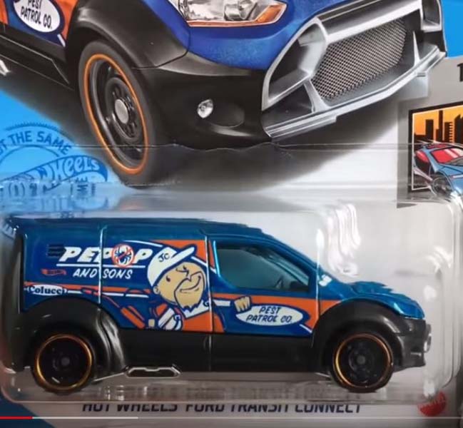 Hot Wheels Ford Transit Connect Hot Wheels