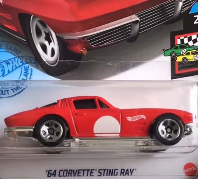 64 Corvette Sting Ray Hot Wheels