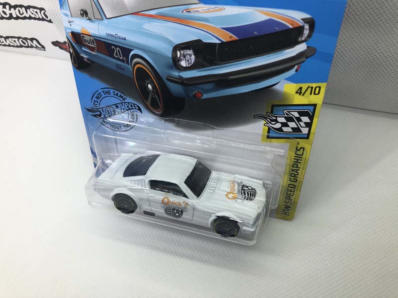 1965 Mustang 2+2 Fastback - Quick's Service Center Hot Wheels