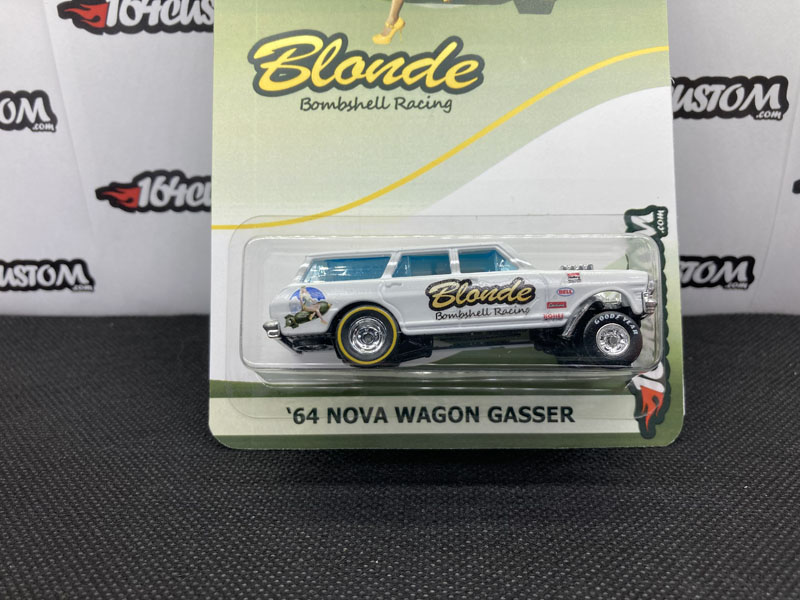 Blonde Bombshell Racing Gasser  Hot Wheels