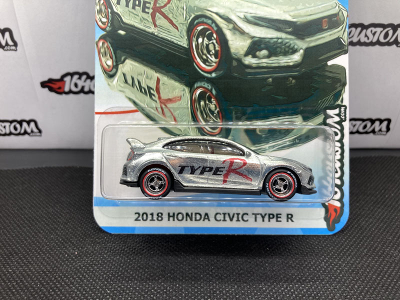 2018 Honda Civic Type R - ZAMAC Hot Wheels