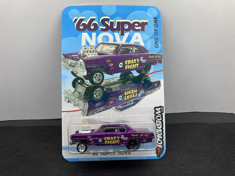 '66 Super Nova Gasser - CRAZY EIGHT Hot Wheels