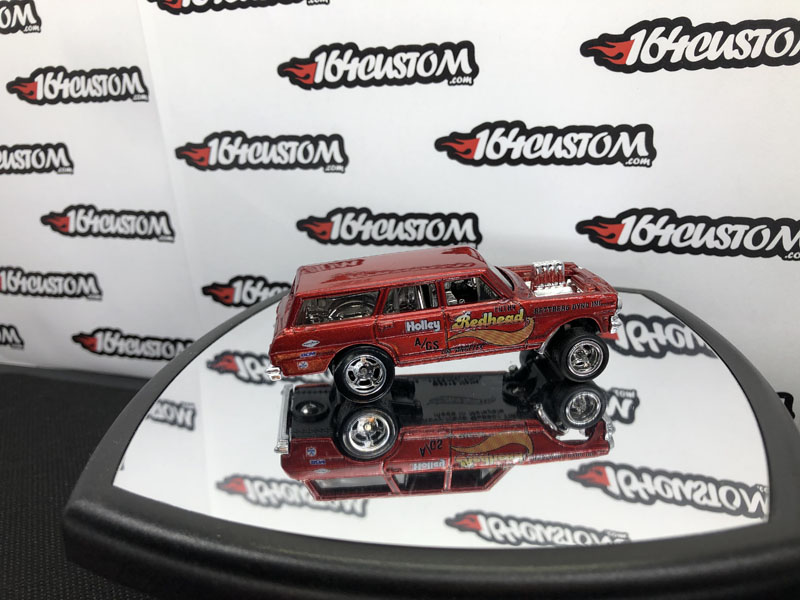 '64 Nova Wagon Gasser - redhead Hot Wheels