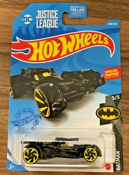 Justice League Batmobile Hot Wheels
