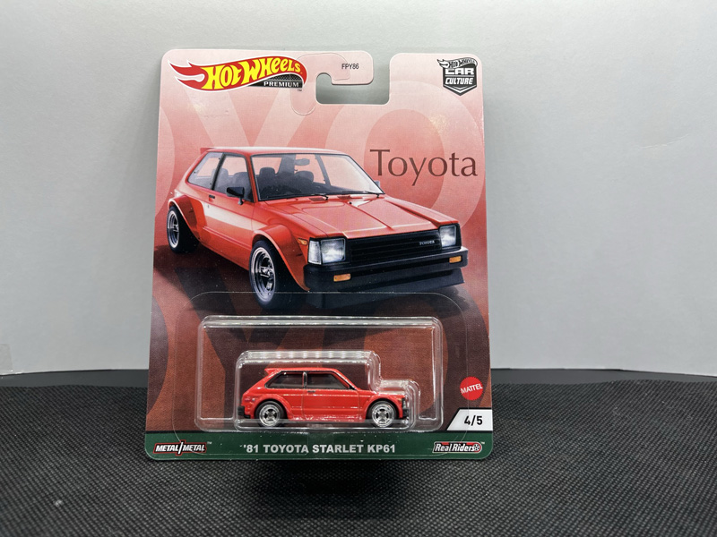 '81 Toyota Starlet KP61 Hot Wheels
