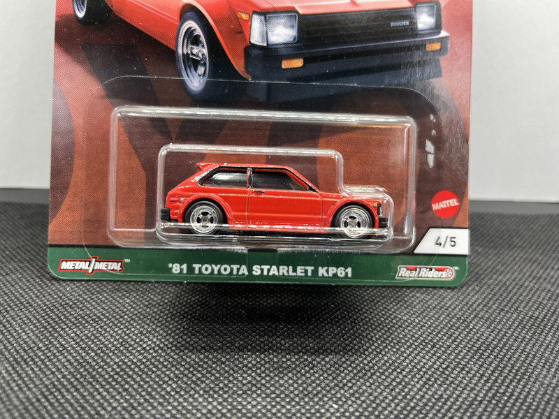 '81 Toyota Starlet KP61 Hot Wheels
