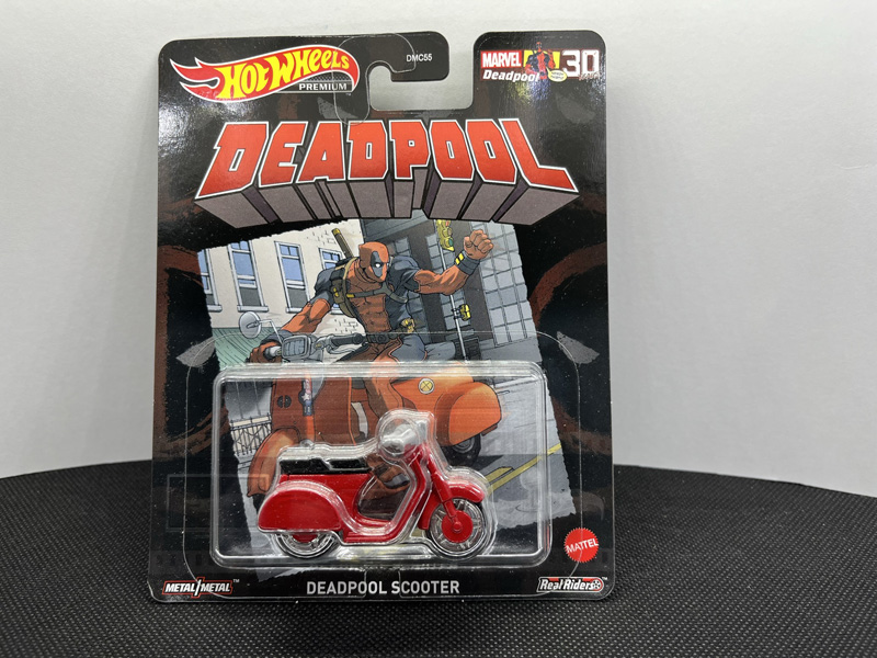 Deadpool Scooter Hot Wheels