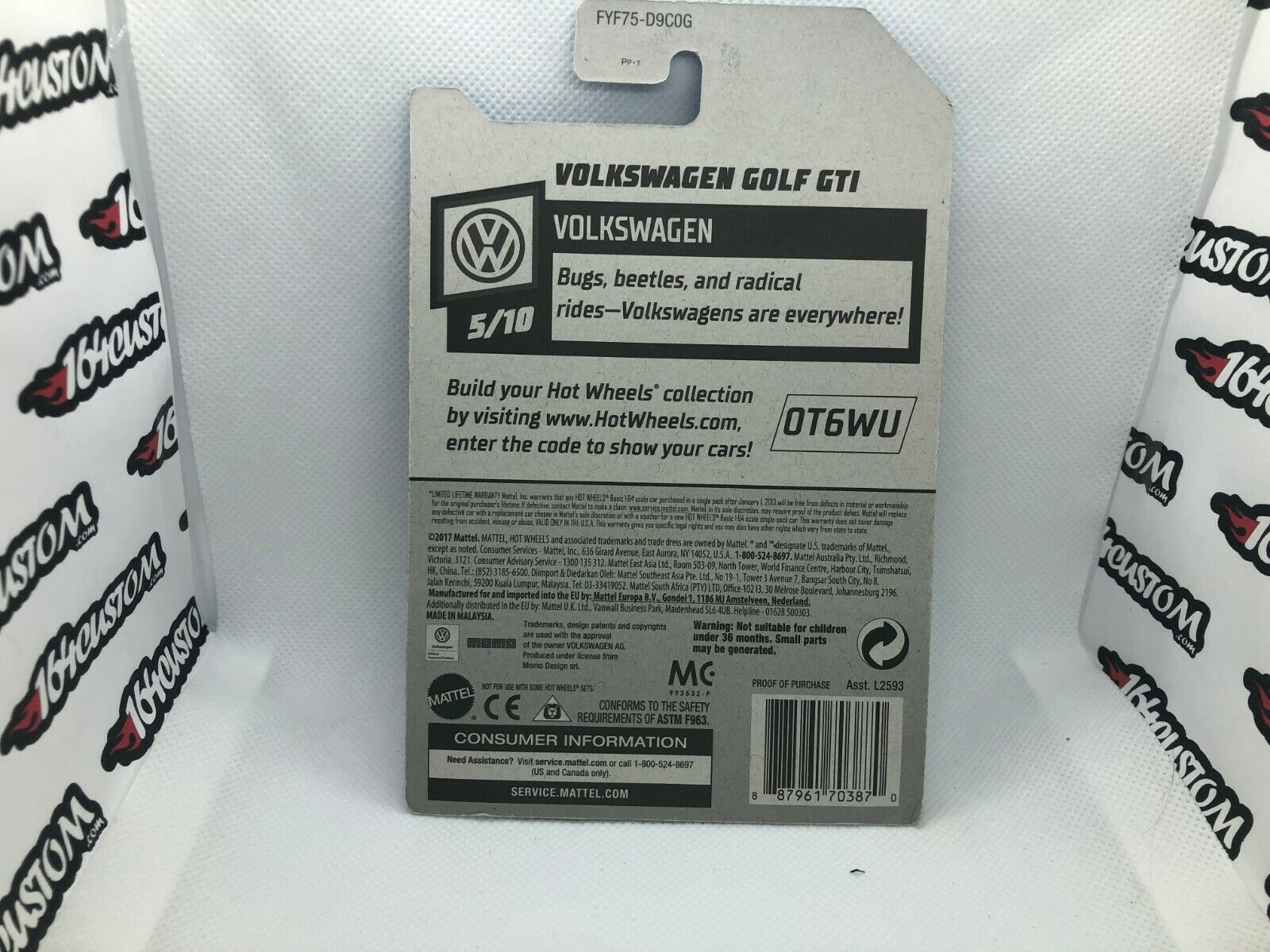Volkswagen Golf GTI Hot Wheels