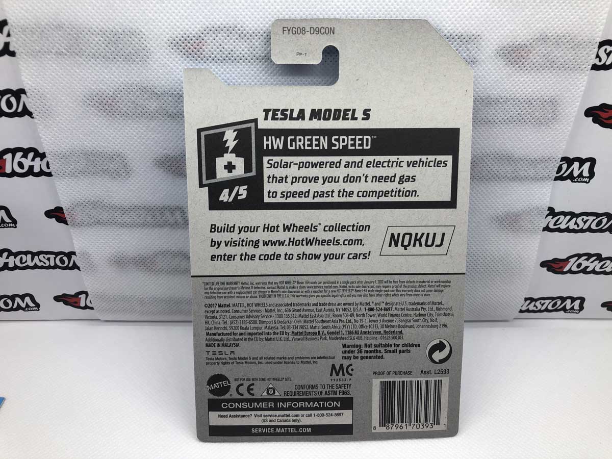 Tesla Model S Hot Wheels