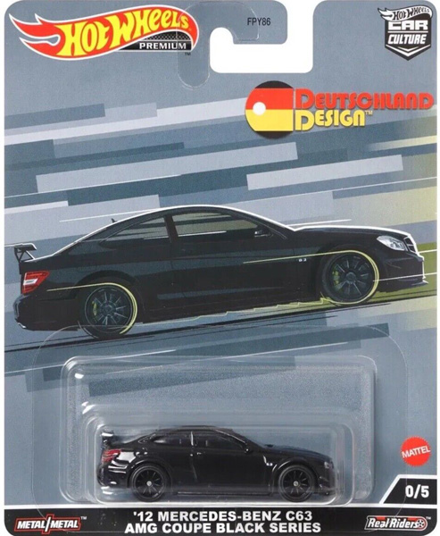 '12 Mercedes-Benz C63 AMG Coupe Black Series - CHASE Hot Wheels
