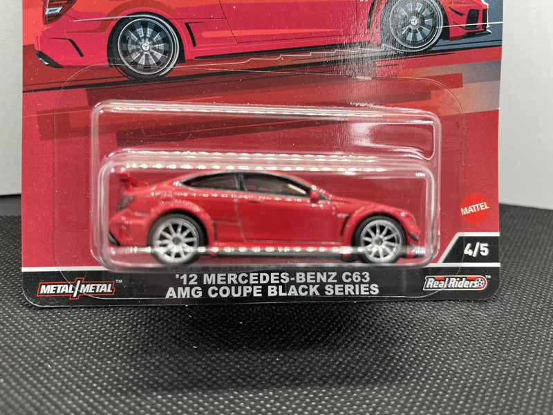 '12 Mercedes-Benz C63  AMG Coupe Black Series Hot Wheels