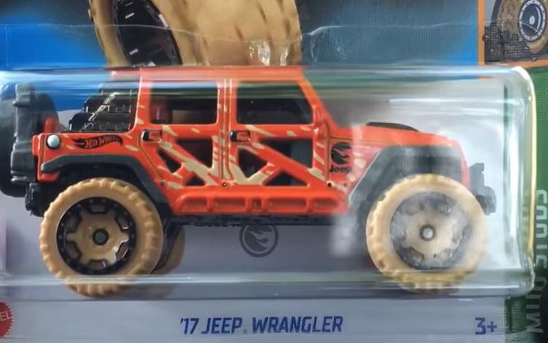 '17 Jeep Wrangler Hot Wheels