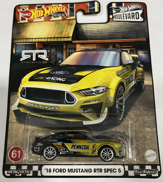 '18 Ford Mustang RTR Spec 5 Hot Wheels