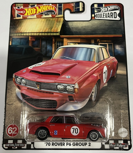 '70 Rover P6 Group 2 Hot Wheels