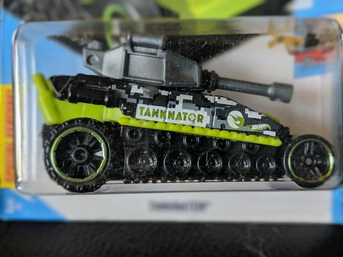 Hot Wheels Tanknator Let's Race (Ride-Ons) 1:64 Scale Model | PH