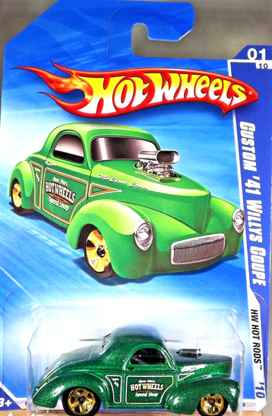 Custom '41 Willys Coupe Hot Wheels
