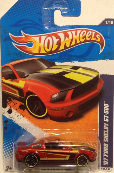 '07 Ford Shelby GT-500 Hot Wheels