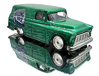 '55 Chevy Panel Rolling Rock w/ Motorcycle
