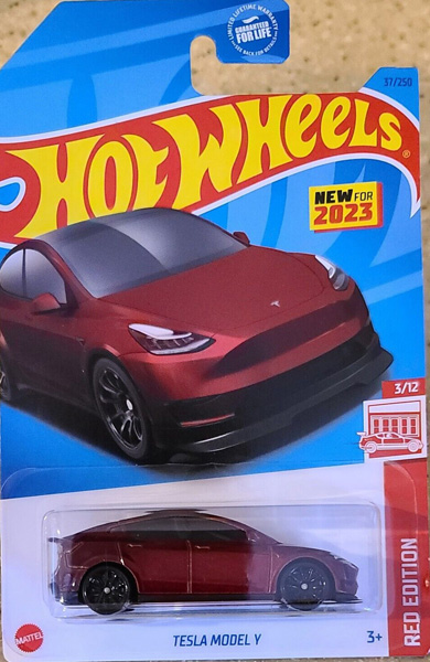 Tesla Model Y Hot Wheels