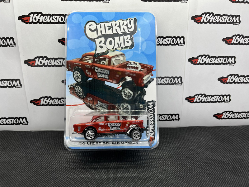 '55 Chevy Bel Air Gasser - Cherry Bomb Hot Wheels