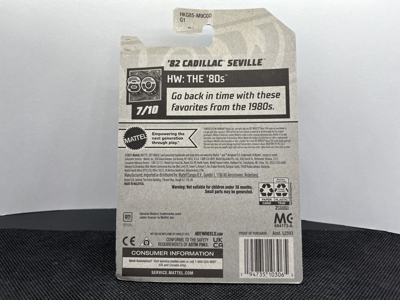 '82 Cadillac Seville Hot Wheels