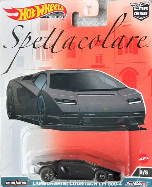Lamborghini Countach LPI 800-4 Hot Wheels