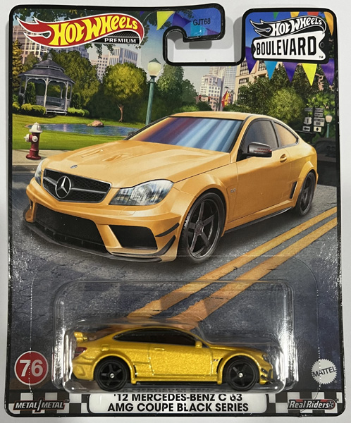 '12 Mercedes-Benz C 63 AMG Coupe Black Series Hot Wheels