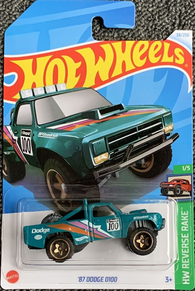 '87 Dodge D100 Hot Wheels