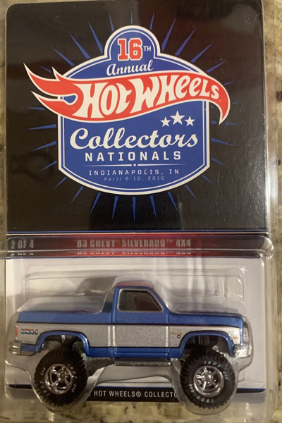 '83 Chevy Silverado 4x4 Hot Wheels