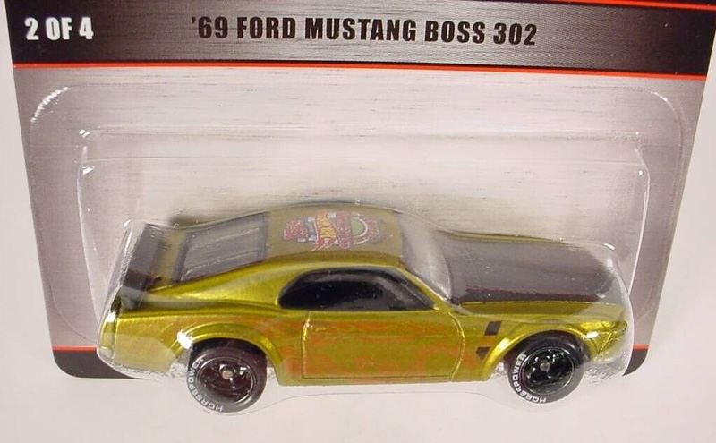 '69 Ford Mustang Boss 302 Hot Wheels