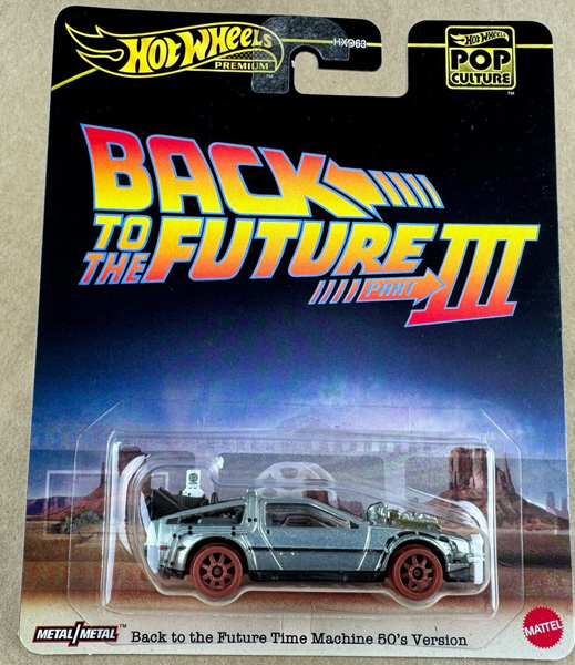 Back to the Future Time Machine 50's Version Hot Wheels