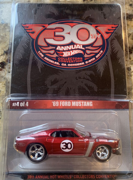 '69 Ford Mustang Hot Wheels