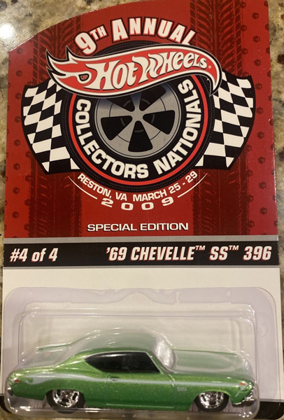 '69 Chevelle SS 396 Hot Wheels