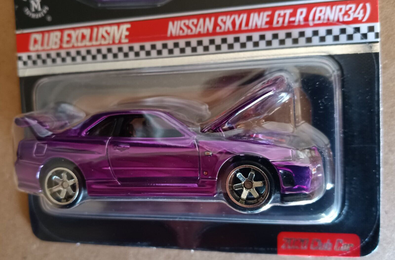 Nissan Skyline GT-R BNR34 Hot Wheels