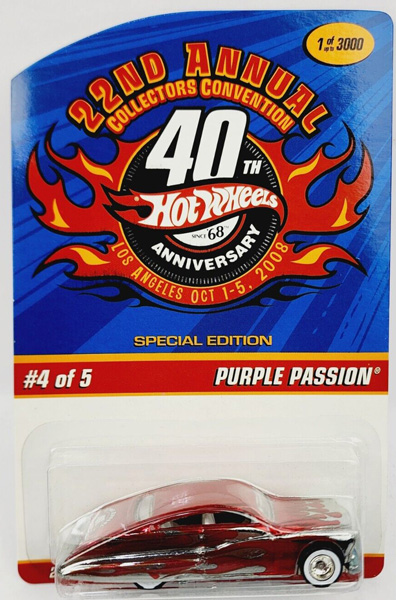 Purple Passion Hot Wheels