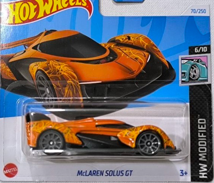 McLaren Solus GT Hot Wheels