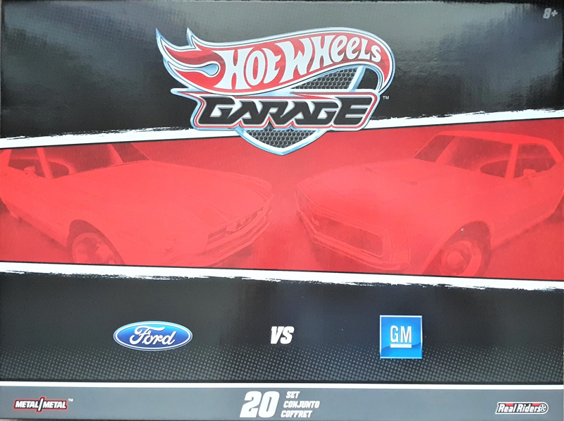 Hot Wheels Garage Ford vs. GM  - 20-Car Set Hot Wheels