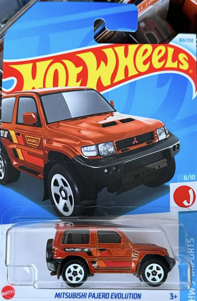 Mitsubishi Pajero Evolution Hot Wheels