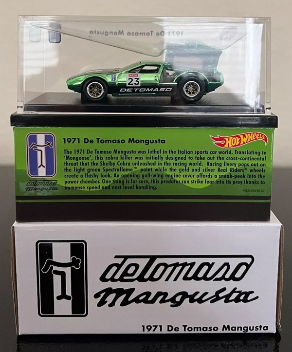 1971 De Tomaso Mangusta Hot Wheels