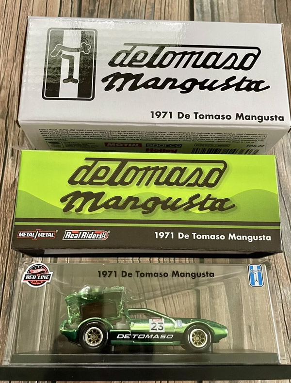 1971 De Tomaso Mangusta Hot Wheels