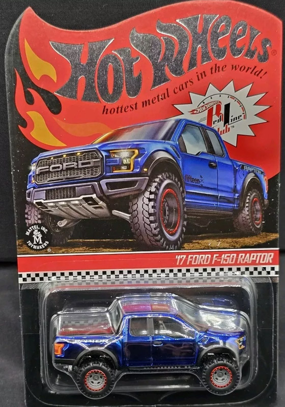 '17 Ford F-150 Raptor Hot Wheels