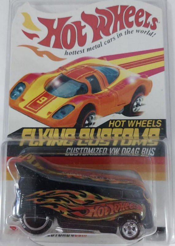 Customized Volkswagen Drag Bus Hot Wheels