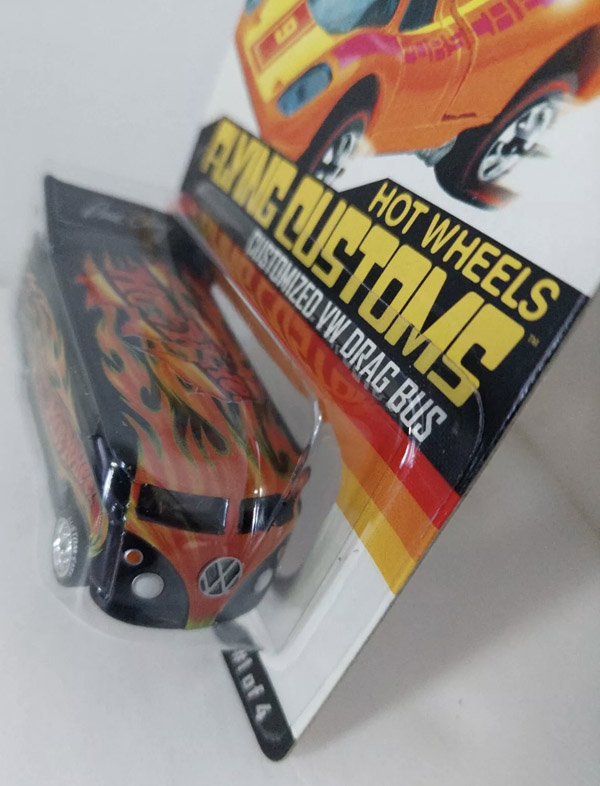 Customized Volkswagen Drag Bus Hot Wheels