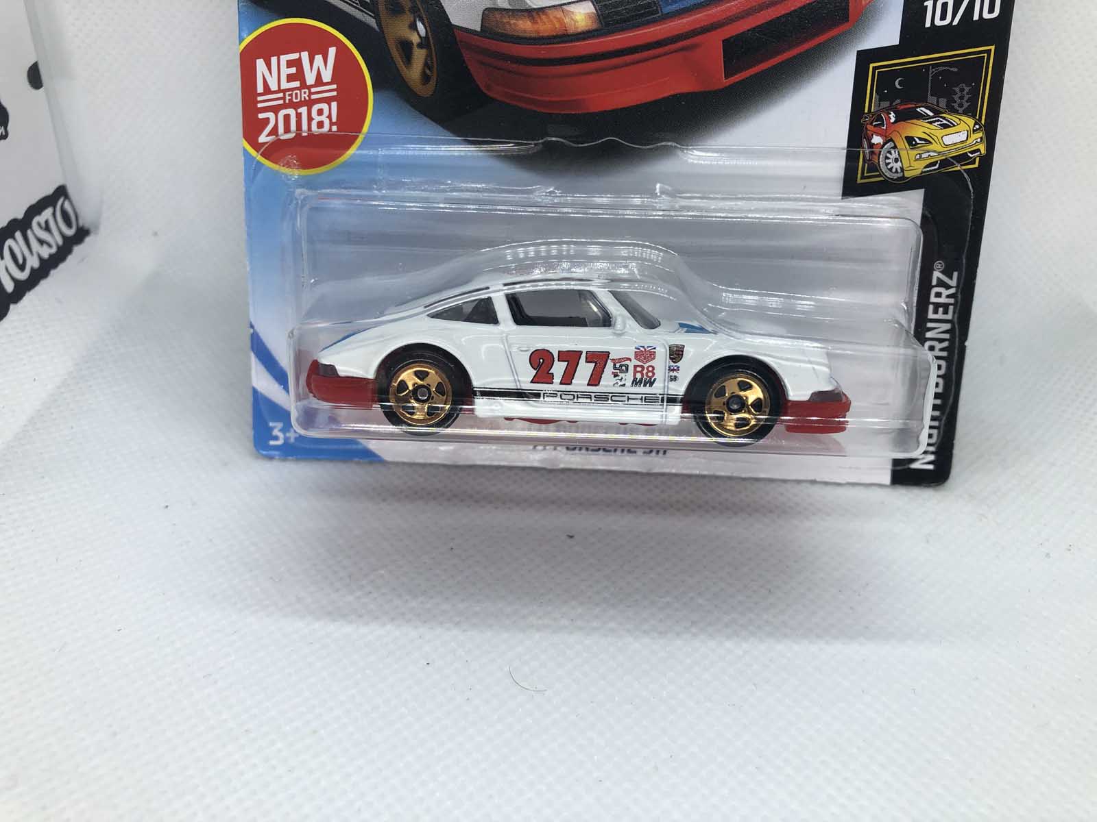 Details about   2018 Hot Wheels FJX54 HW Daredevils 5/5 RALLY CAT White w/Olive Wheels Black10Sp 