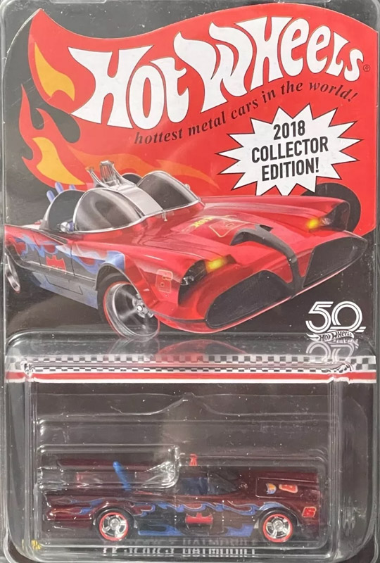 1966 TV Series Batmobile Hot Wheels