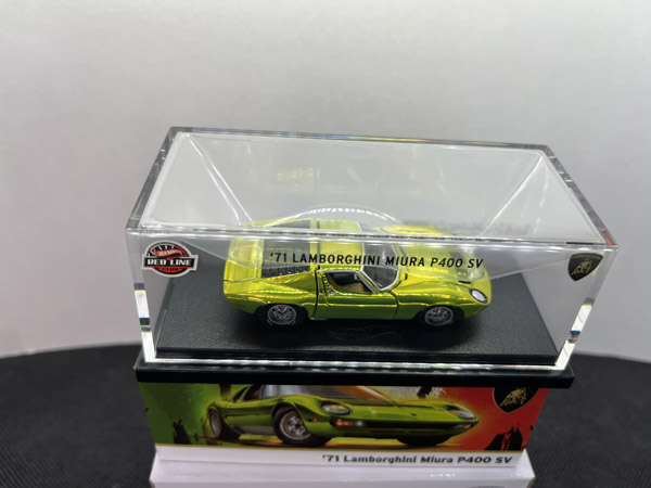 Hot Wheels - '71 Lamborghini Miura SV - Blue - Exotics 202/250 - Mint/NrMint Ships Bubble Wrapped in a Box