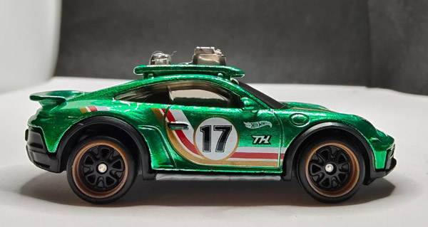 ミニカー Hotwheels 2025 STH Porsche 911 Rally 2025 New Hot Wheels Porsche 911 Rallye Super Treasure Hunt