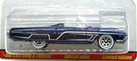 Hot Wheels Classics 1963 T-Bird Spectraflame Dark Blue