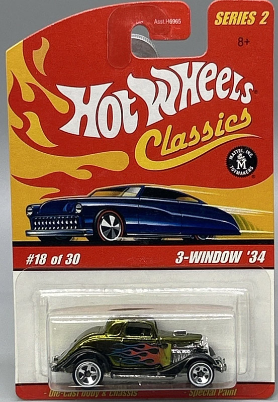 3-Window '34 Hot Wheels